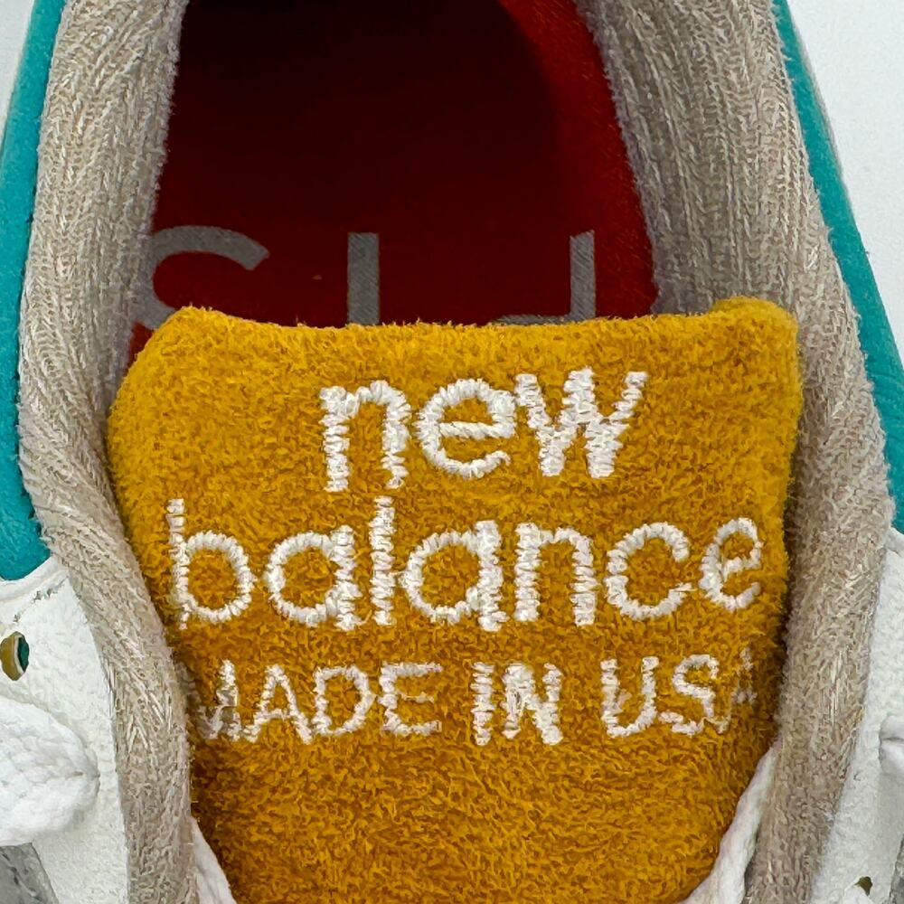 Concepts x New Balance 997.5 Esplanade Grey Teal Yellow Made in USA M9975CN - Picture 5 of 14